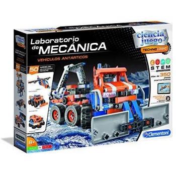 Clementoni - Mechanics - Exploración Antartica, juego científico mecánica, construccciones, STEM, a partir de 8 años