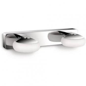 Philips myBathroom Silk - Lámpara de pared, LED, color gris