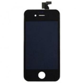 MicroSpareparts Mobile iPhone 4s LCD Display Black Touch screen and Glass,, MSPP1865