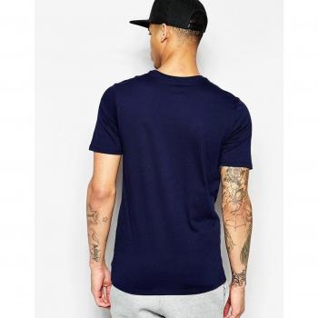 Nike Tee-Chest Swoosh - Camiseta de manga corta para hombre, color negro, talla XL