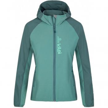 Kilpi Balans Women's Waterproof Softshell Running Jacket Dark Green