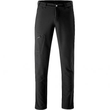Maier Sports Foidit Men's Outdoor Pants - Black, Size 48, Regular Fit, Winter Hiking Trousers