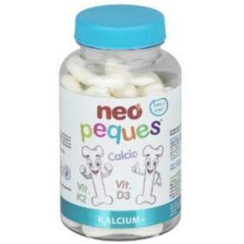 NEO PEQUES | Gummies Kalcium + | 30 Gominolas | Con Calcio y Vitaminas K2 y D3 | Favorecen la Absorción de Calcio | Caramelos Masticables para Niños | Sabor Yogur