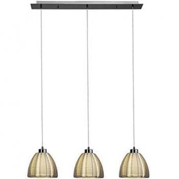 Lámpara colgante Relax 3 luces cromo E27