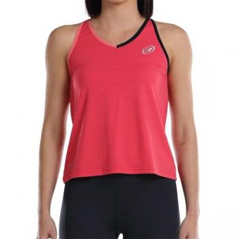 Camiseta Bullpadel Uselo Deporte Mujer Blanca Transpirable