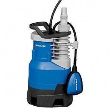 Bomba Sumergible Super Ego BTS-155 para Aguas Sucias, 900W, Capacidad 15500L/H