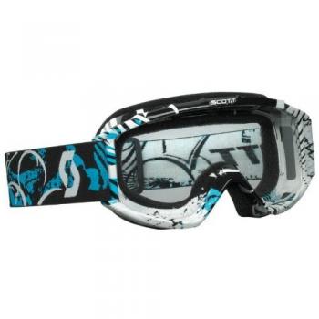 Scott 89Si Pro - Gafas de esquí, color blanco, negro y azul