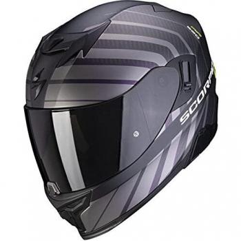 Casco Integral SCORPION EXO-520 Air Shade Mate Negro/Neón Amarillo