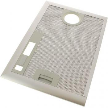 Filtro metálico antigraso 380x265 para campana extractora Bosch
