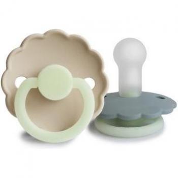 Friggem Chupete Block Silicona Moon Phase 0 Meses 2 Unidades