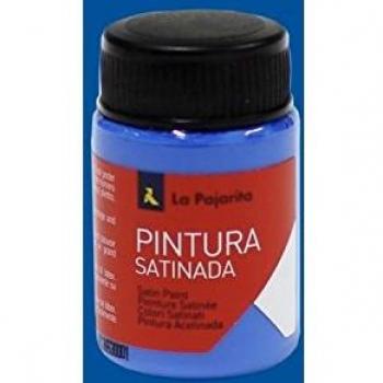 La Pajarita 118322 Pintura para Decoración y DIY, Satinada, 1, Azul