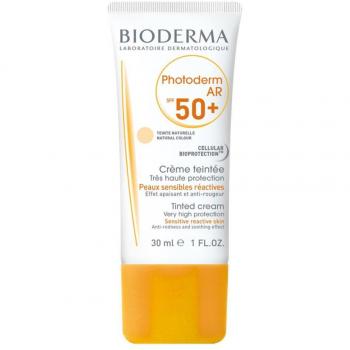 Bioderma Photoderm AR SPF 50+ Tinted Cream for Sensitive Skin, 30 ml