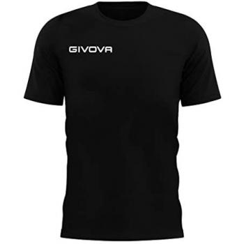 Givova Fresh Cotton T-Shirt Black Unisex 3XL