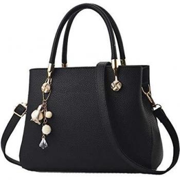 Jeniulet Bolsos para mujer Moda para mujer Cuero de PU con asa superior Bolsos de asas de hombro