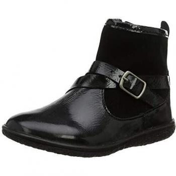 Kickers Viktor, Botas Slouch Niños, Negro