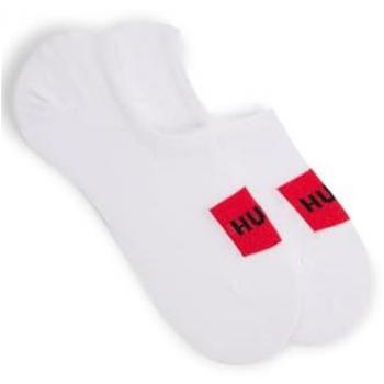 HUGO Pack 2 Pares de Calcetines Invisibles para Hombre, Blanco, Algodón, Talla 35-38