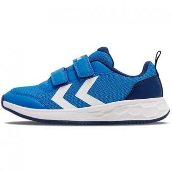 Hummel Turbo Run 1.0 Children's Sneakers - Unisex, Blue, Size 34