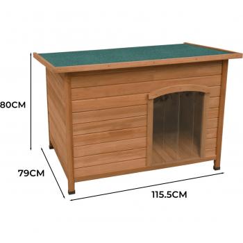 Perrera Grande para Perros MONSTER-SHOP con estructura resistente, fácil de montar, material duradero, diseño espacioso y ventilación adecuada