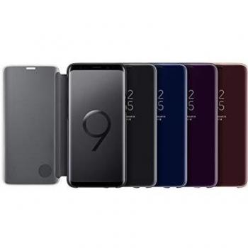 Samsung Clear View Standing Cover - Funda para Galaxy S9, color azul