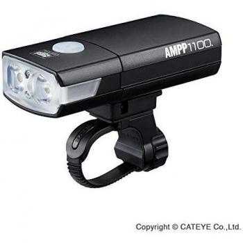 Cat Eye Ampp 1100 Front, Luz Para Bicicleta Unisex Adulto, Negro