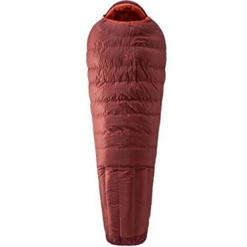 Saco de Dormir Deuter Astro Pro 800 - Plumón, Color Rojo/Mostaza, RV Izquierdo, Unisex