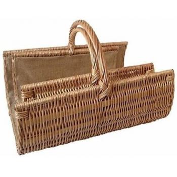 Scoop Open End Log Basket Set of 2