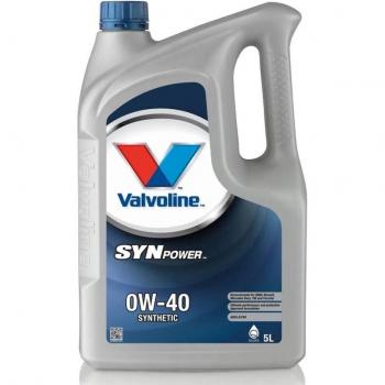 Aceite de motor sintético Valvoline Synpower 0W-40 - 5L para VW, AUDI y MERCEDES-BENZ