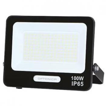 Proyector LED SMD 100W 9000lm 6000K IP65 Negro - 242x212x33.5mm
