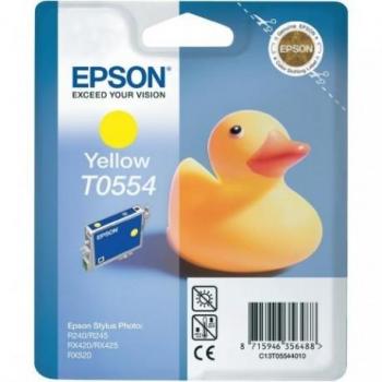 Cartucho Epson T0554 Yellow Stylus Photo R240/R245/Rx420/Rx425/Rx520