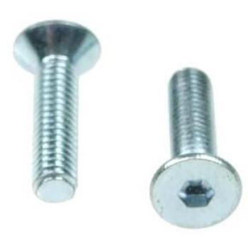DIN 7991 A2 M3 x 12 Countersunk Hex Socket Screw - Zinc Coated