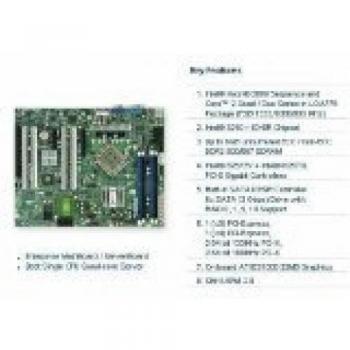 Supermicro MBD-X7SBE-O placa base para - Servidor