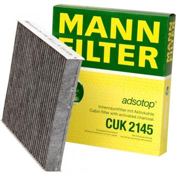 Original MANN-FILTER Interior Filter CUK 2145 – Pollen filter with active charcoal – For passenger cars