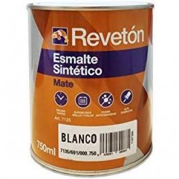 REVETON - REVETON ESMALTE MATE BLANCO 750 ML