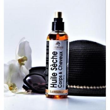 Naturado Aceite Seco Bronceado Dorado Cuerpo y Cabello 200ml - Aceite seco bronceado Bio, 200 ml