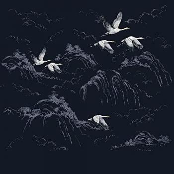 Laura Ashley Animalia Midnight Removable Wallpaper Mural 280 x 300 cm