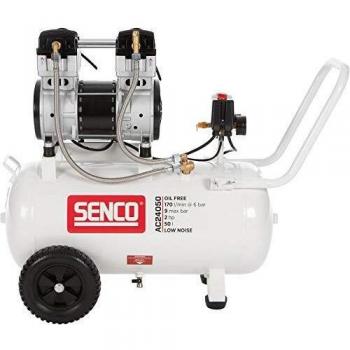 Compresor Silencioso Senco 2.0HP 50L Sin Aceite - 9 Bar - 240L/m