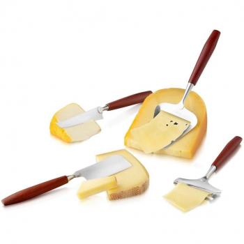 Set para quesos Boska Taste 4 unidades, rallador de queso, rebanador de queso, hacha para queso, cuchillo para queso, 13132
