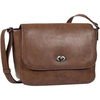 Tom Tailor AccMILENA - Bolsa de Hombro Mujer, color marrón