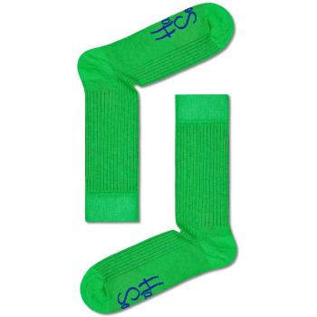 Calcetines Estampados Logo Rib Crew - Happy Socks
