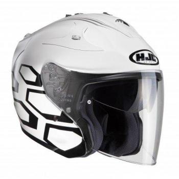 Hjc 144110x s casco moto blanco xs