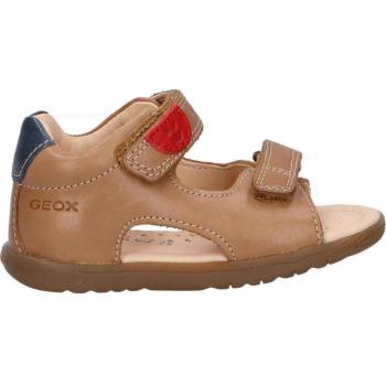 Sandalias de Niño GEOX B254VB 000CL B SANDAL MACCHIA C5102 CARAMEL y GEOX B SANDAL MACCHIA BOY MARRON