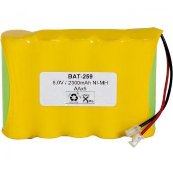 NIMO BAT259 Pack de batería 6V/2500mAh NI-MH