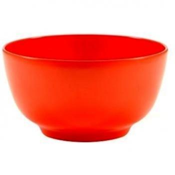 CASA BRUNO 'French Bull Design' Solid Collection Tazón naranjo - Ø 14 cms - pack de 4