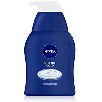 NIVEA Creme Care Jabón líquido, jabón de manos con la fragancia de NIVEA Creme, jabón cremoso para una piel suave e hidratada - 1 x 250 ml