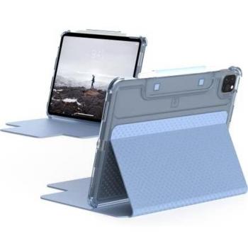 [U] by UAG Designed for iPad Air 10.9 inch Case (5th Gen, 2022) Blue Cerulean Lucent Lightweight Ultra-Slim