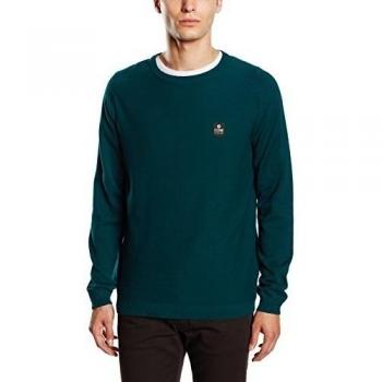JACK & JONES jjcoKAUL KNIT CREW NECK-Jersey Hombre,  
 Grün
