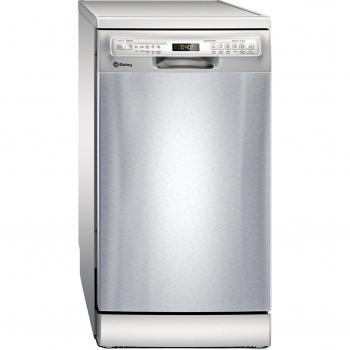 Balay 3VN5360IA Lavavajillas Independiente de 45 cm para 10 Servicios con Bandeja Extraible, Acero Inoxidable Antihuellas, Clase Energética D