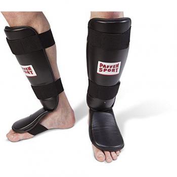 Paffen Sport Thai de Star –  – y – Espinilleras, todo el año, Unisex, color negro, tamaño medium