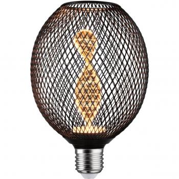 Paulmann Globe LED Metallic Glow Helix E27 negro