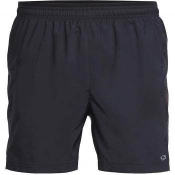 Icebreaker Hombres de la huelga Lite corto pantalones, hombre, Strike Lite Short, negro / negro, small